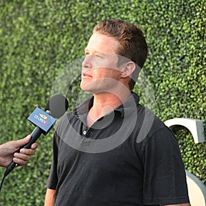 TV personality Billy Bush attends US Open 2016 semifinal match at USTA Billie Jean King National Tennis Center in New York