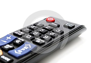 TV Remote Control Closeup