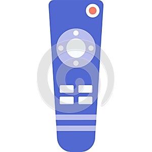 Tv remote control icon vector isolated on white