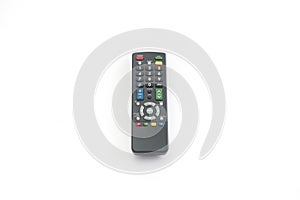 TV remote control isolated