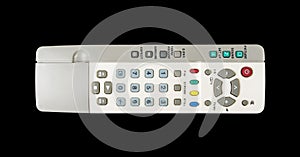 TV remote control isolated