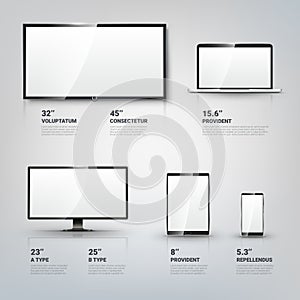 TV screen, Lcd monitor, notebook, tablet computer