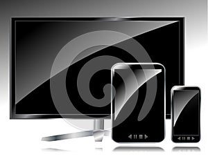 Tv, smartphone and tablet PC