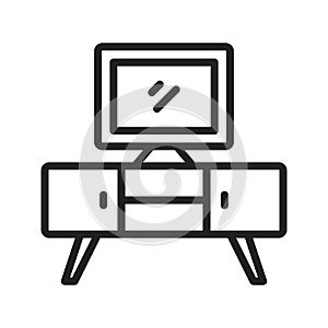 TV Stand icon image.