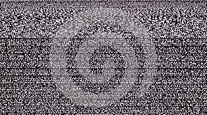 TV Static Noise Glitch Effect