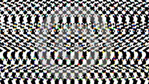 TV static, noise, lost signal. Glitch TV video wallpaper.