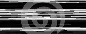 TV static noise texture. VHS video signal wallpaper with black stripes, interferences or glitches. Glitch white noise photo