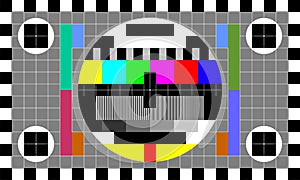 TV test image