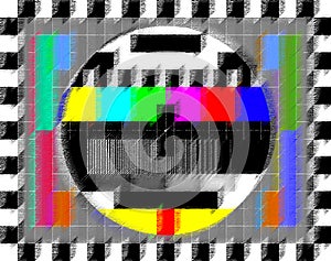 TV test image