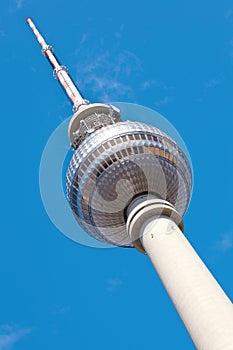 Tv tower in Alexanderplatz, Berlin