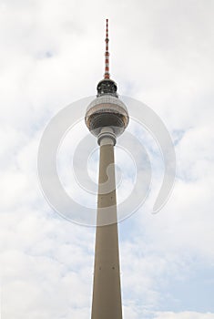 TV Tower at Alexanderplatz in Berlin