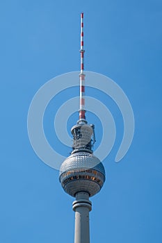 Tv Tower in Berlin - Television tower / Fernsehturm, Berlin