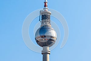 TV Tower Close Up in Berlin