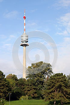 Tv tower Donau Park Vienna