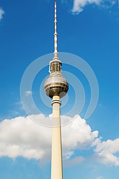 Tv tower or Fernsehturm in Berlin