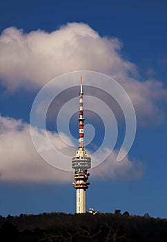 TV tower on Mecsek hill Pecs, Hungary