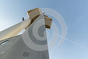 TV tower and observatory in Prague, Czech Republic