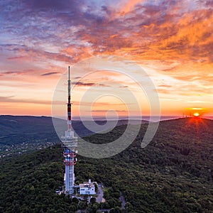 TV tower in Pecs Hungary