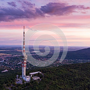 TV tower in Pecs Hungary