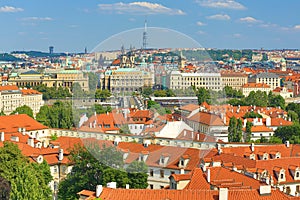 TV Tower, Prague Castle, Panorama of Prague, Czech Republic