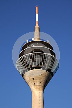 TV tower - Rheinturm in Duesseldorf