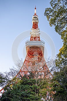 TV tower. Tokyo. Japan.