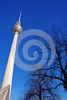 The TV Tower in the eastern part of Berlin, Germany photo