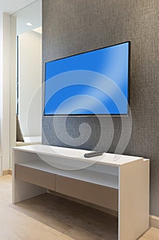 Tv on wall