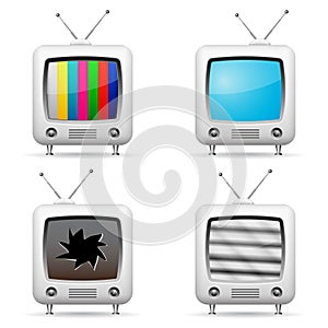 TV web icons