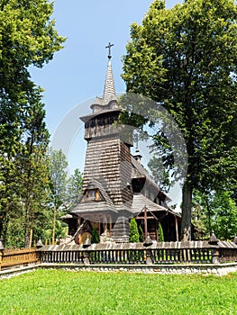 Wooden catholic church