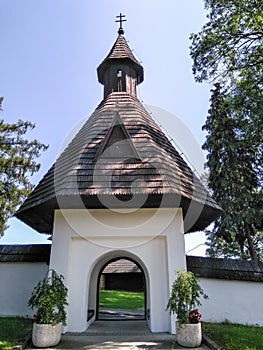 Dřevěný katolický kostel