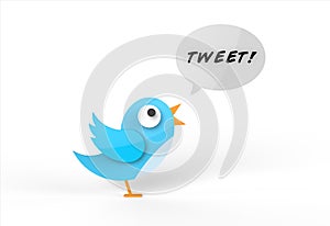 Tweeting bird