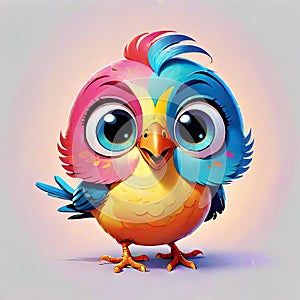 Tweety twitter song bird comic face