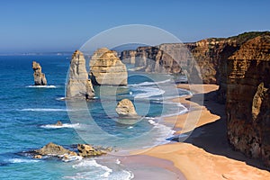 Twelve Apostles along the Great Ocean Road