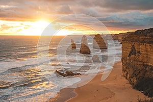 The Twelve Apostles along the Great Ocean Road, Victoria, Australia