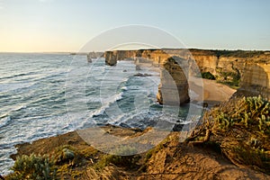 Twelve Apostles. Scenic lookout in The Great Ocean Road.