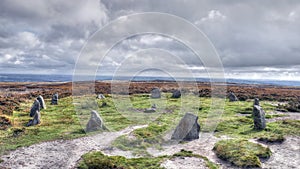 Twelve Apostles, Ilkley Moor, Yorkshire, England, UK photo