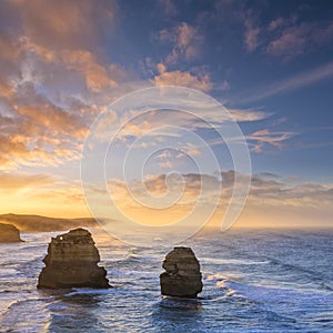 Twelve Apostles Sunrise, Great Ocean Road, Victoria, Australia photo