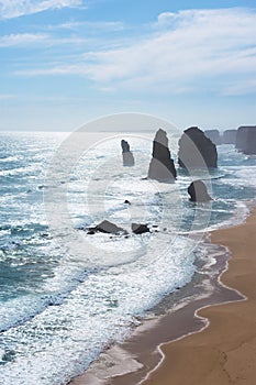 The Twelve Apostles view along Great Ocean Road, Australia