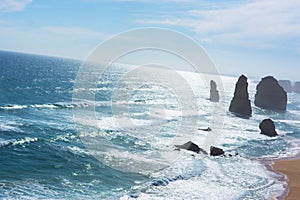 The Twelve Apostles view along Great Ocean Road, Australia