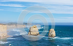 The Twelve Apostles view along Great Ocean Road, Australia