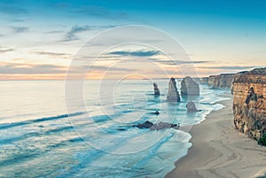 The Twelve Apostles view along Great Ocean Road, Australia