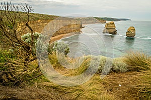 The twelve apostles view from Castle rock on the GOR