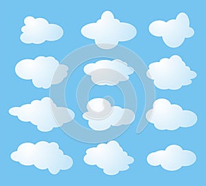 Twelve shapes of clouds