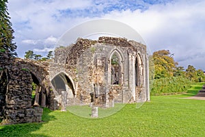 Twelve sided Chapter House - monastic ruins - Margam Country Park