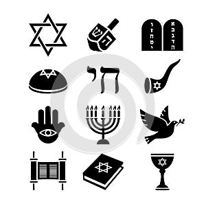 Twelve symbols of Judaism