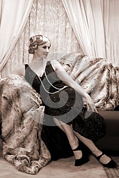 Twenties lady photo