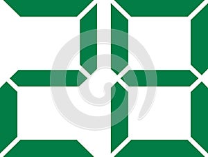 Twenty-eight digital number 28