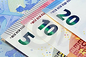 Twenty euro banknotes new design