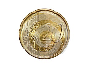 The twenty euro cent